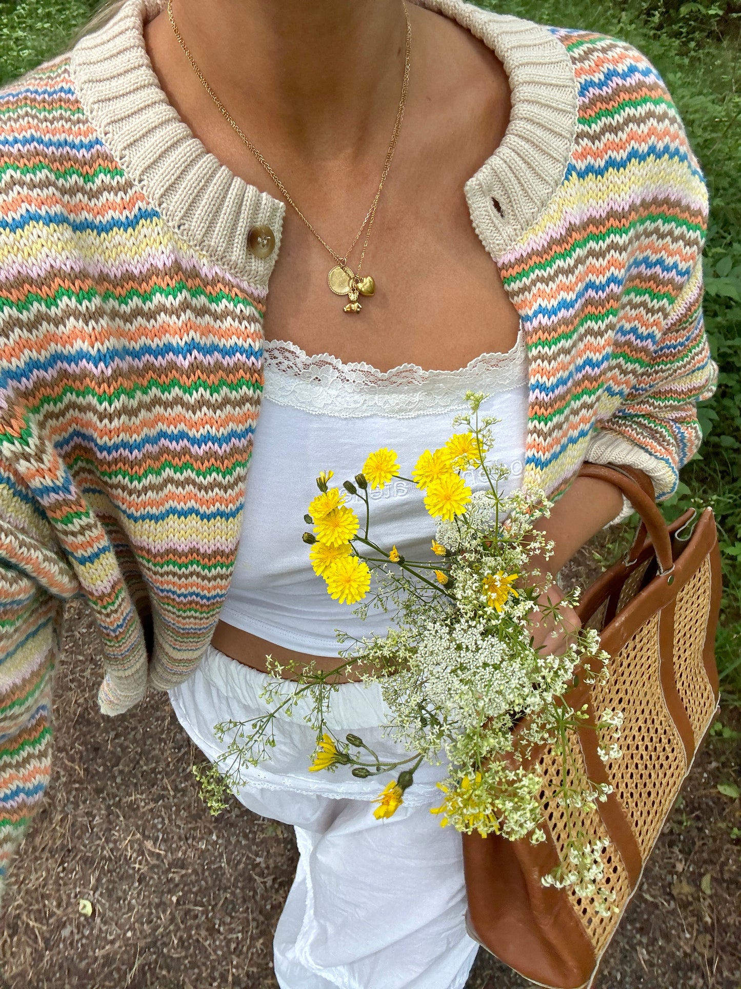 Tonni Striped Knit