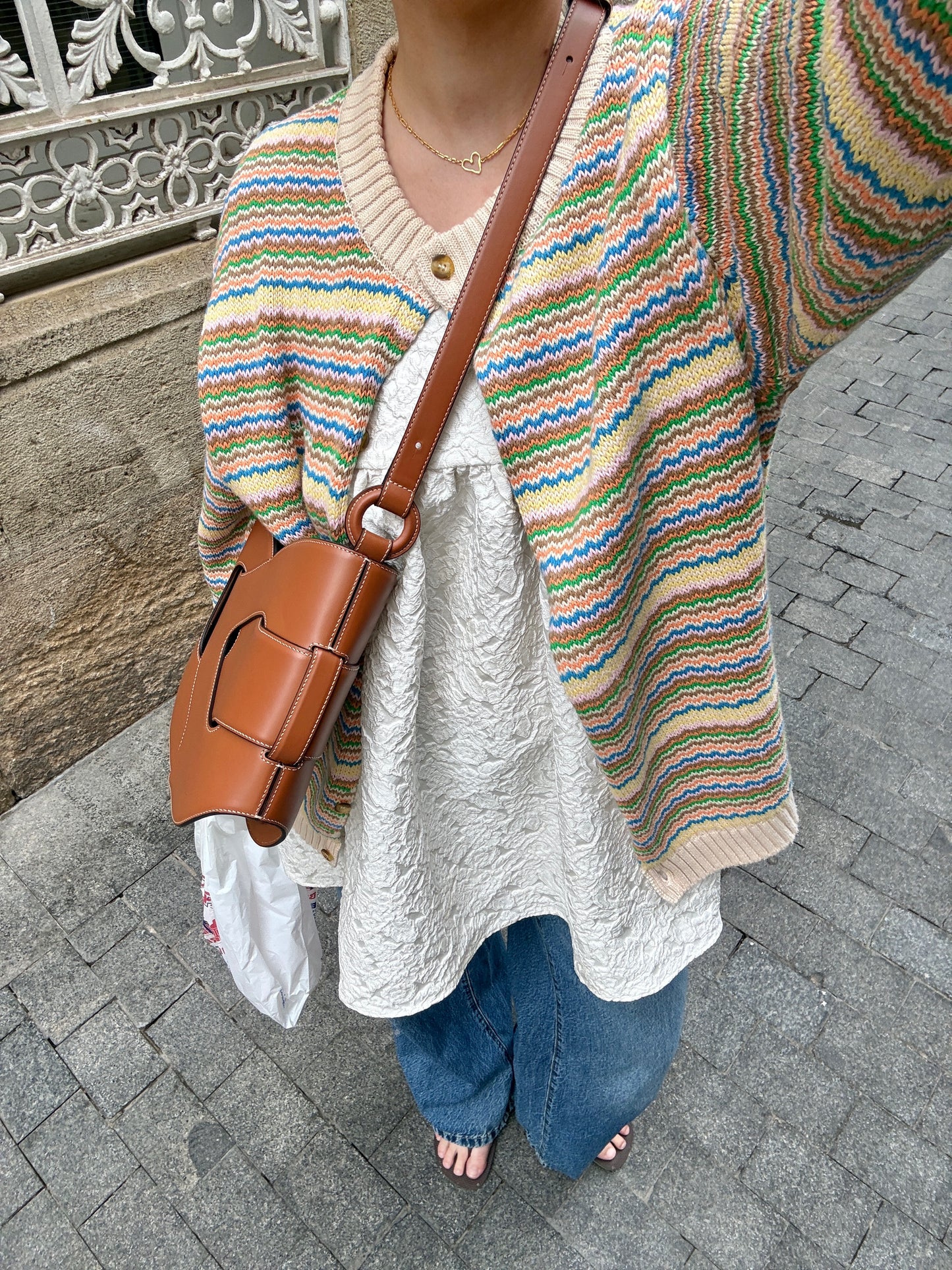 Tonni Striped Knit